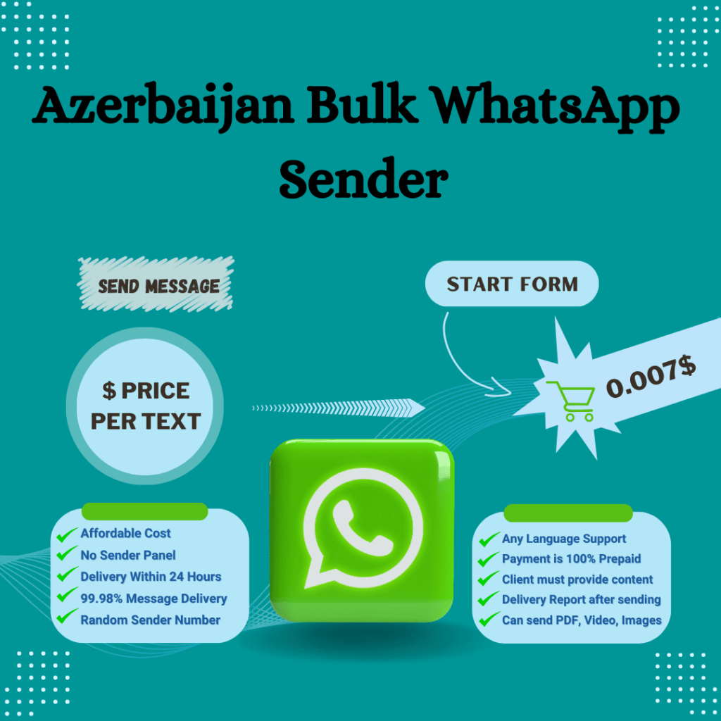 Azerbaijan Bulk WhatsApp Sender