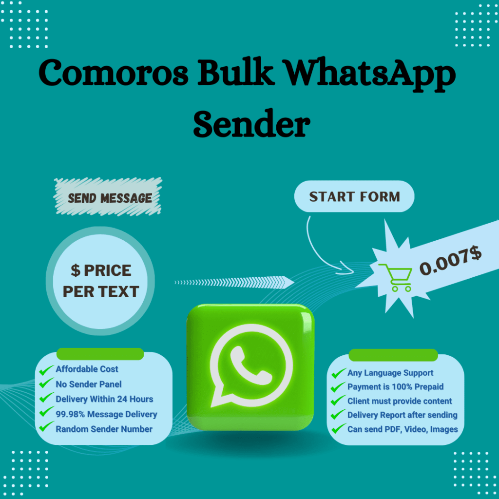 Comoros Bulk WhatsApp Sender