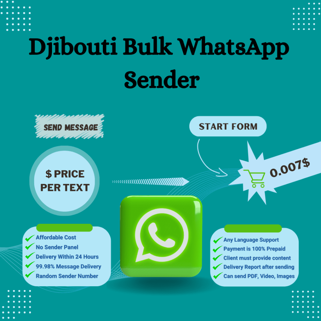 Djibouti Bulk WhatsApp Sender