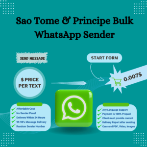 Sao Tome & Principe Bulk WhatsApp Sender