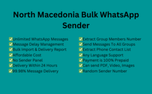 North Macedonia bulk whatsapp sender